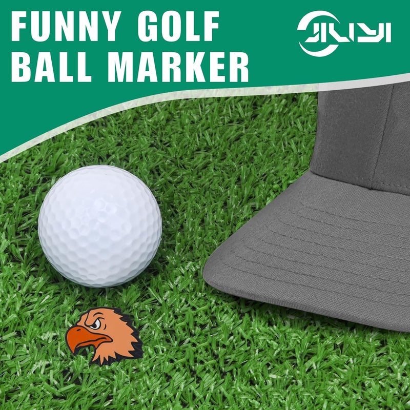 JIUYIBC Golf Ball Marker Hat Clip, Golf Accessories for Men, Golf Ball Stamp, Funny Golf Gifts, Golf Gadgets - Image 3